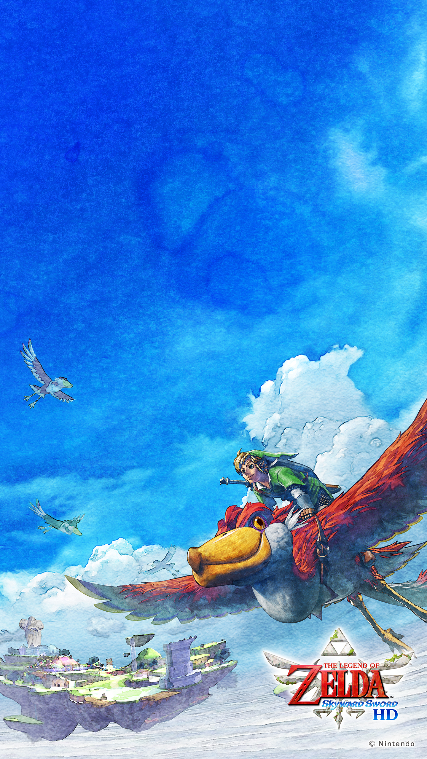 The Legend Of Zelda: Skyward Sword Phone Wallpaper