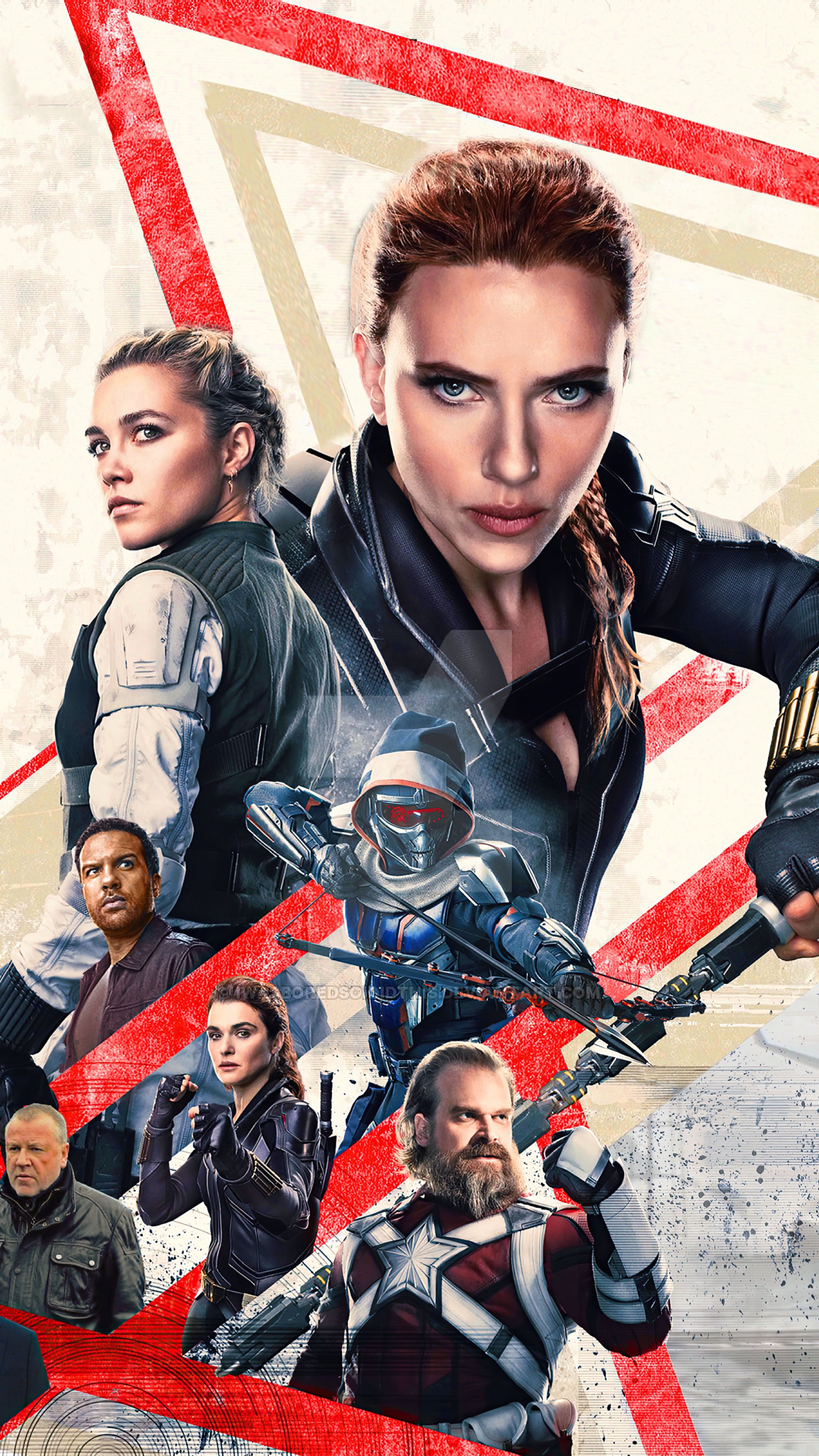 Download Movie Black Widow Phone Wallpaper