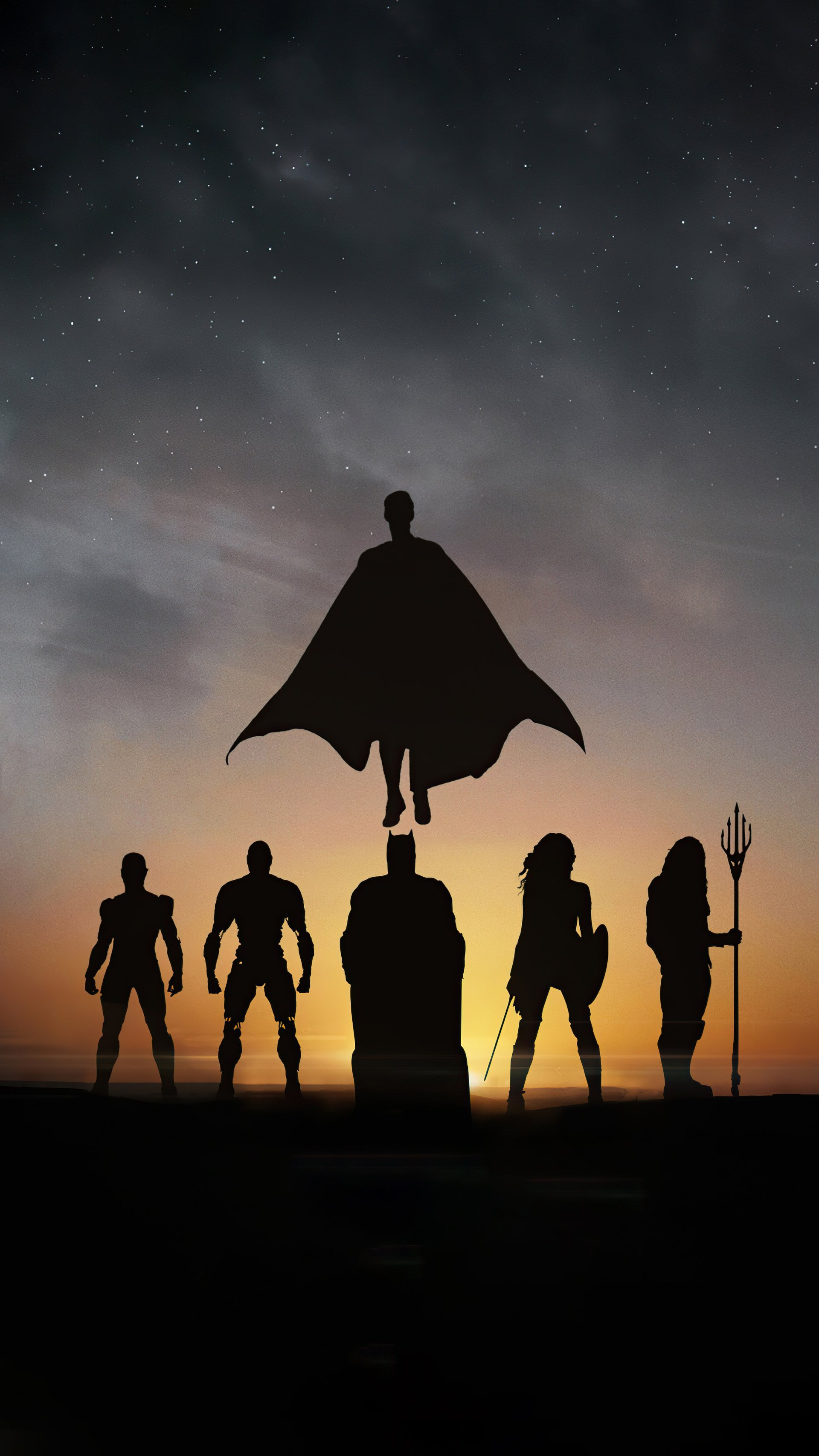 Download Movie Zack Snyder's Justice League Phone Wallpaper