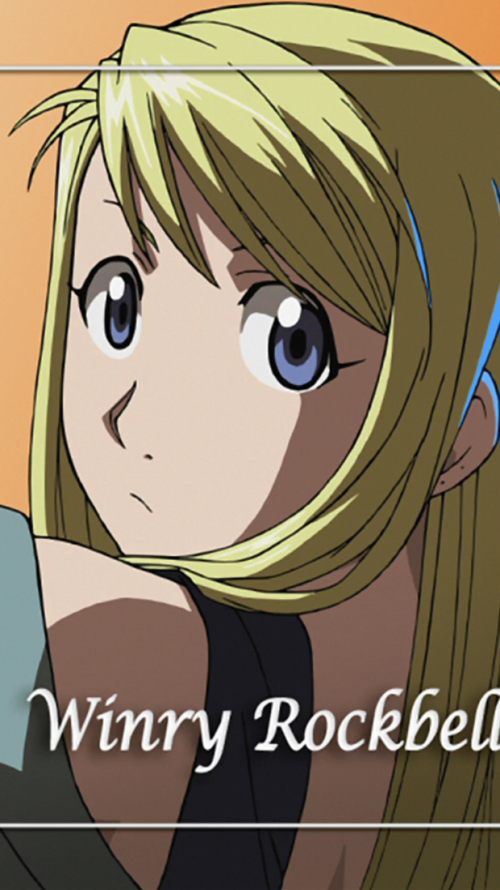 Download Winry Rockbell Anime Fullmetal Alchemist Phone Wallpaper