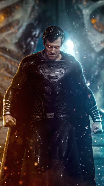 superhero Henry Cavill Superman movie Zack Snyder's Justice League Phone Wallpaper