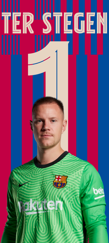 FC Barcelona Marc-André ter Stegen Sports Phone Wallpaper