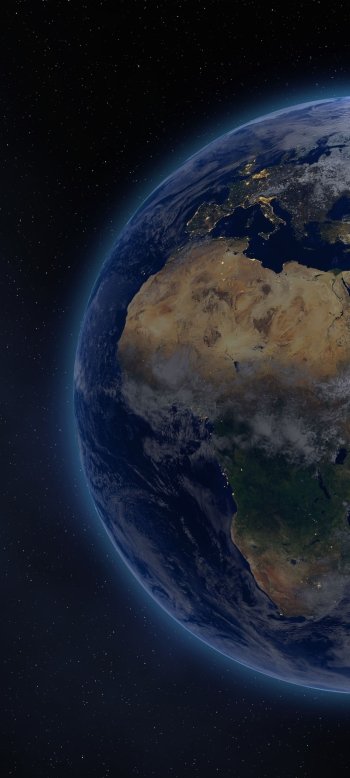 Africa planet nature Earth From Space Phone Wallpaper