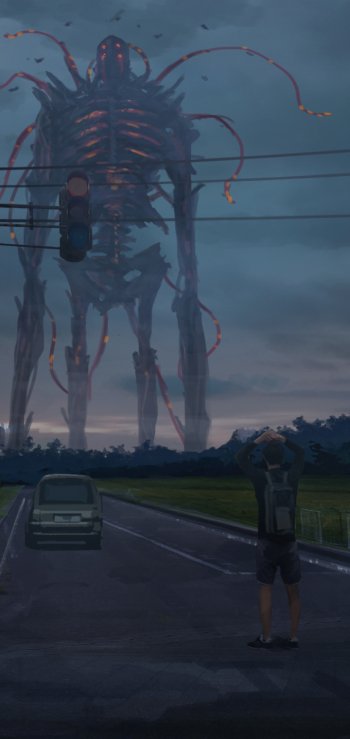creature Anime Original Phone Wallpaper