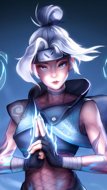 Jett (Valorant) video game Valorant Phone Wallpaper