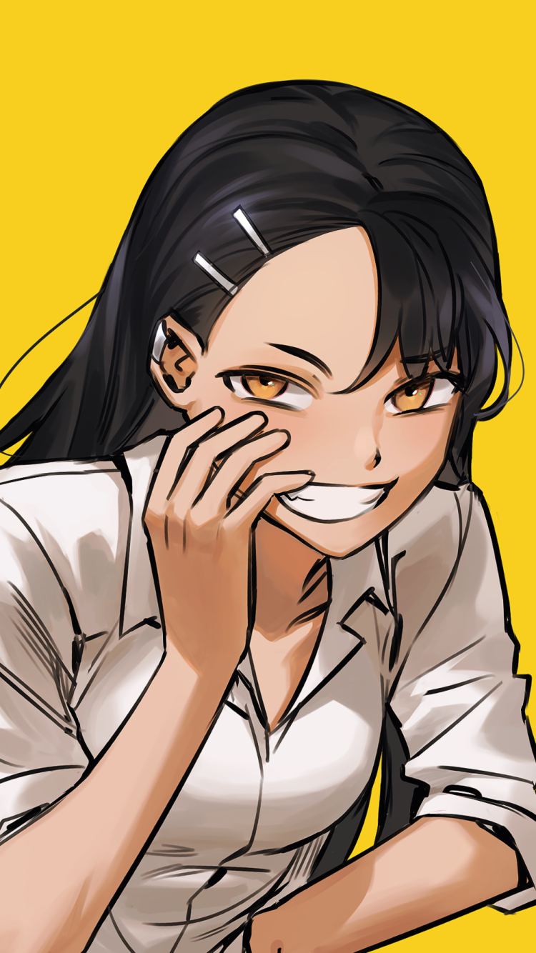 Don't Toy with Me, Miss Nagatoro Phone Wallpaper by GSL