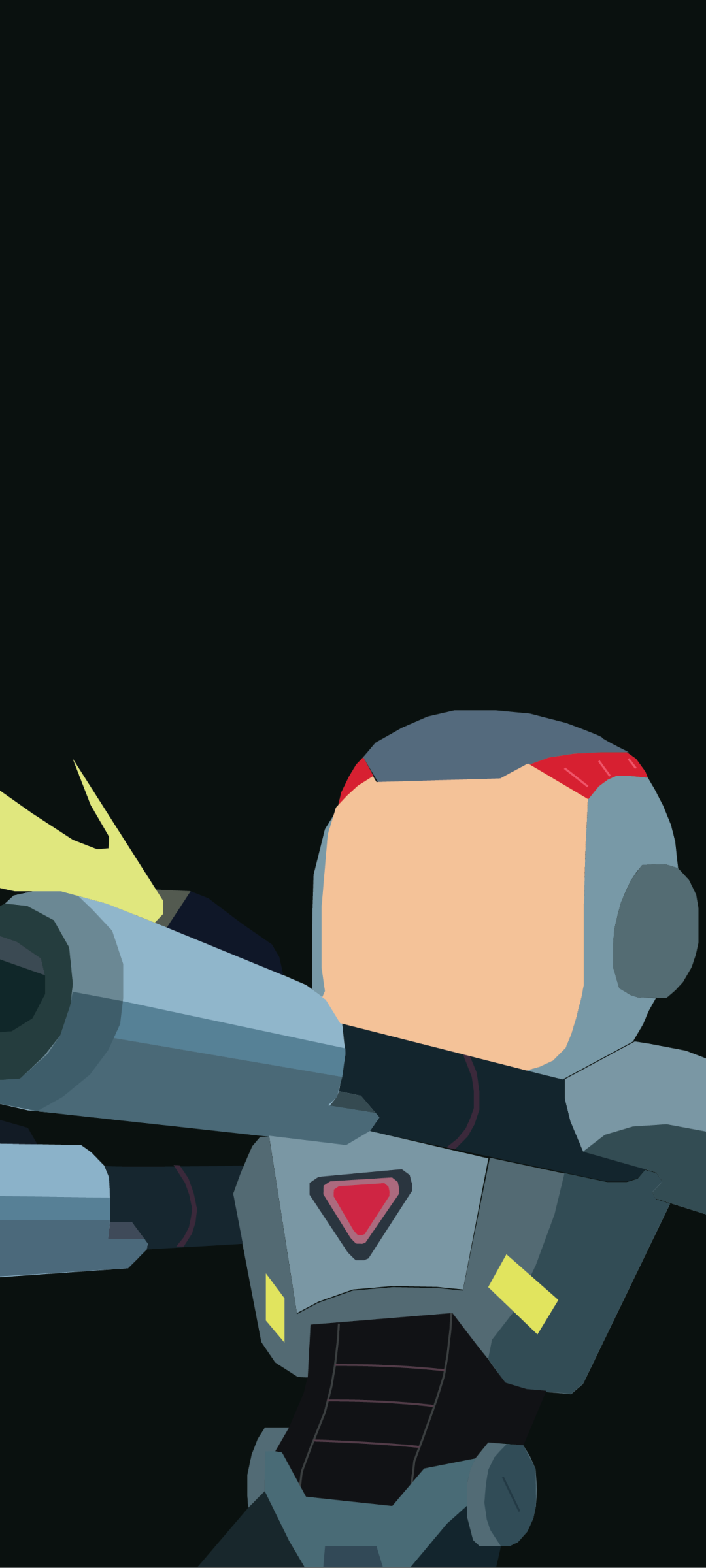 Rick And Morty Minimalist Wallpaper - Badass Morty - Mobile Abyss