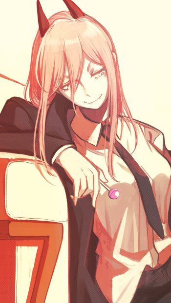 Power (Chainsaw Man) Anime Chainsaw Man Phone Wallpaper
