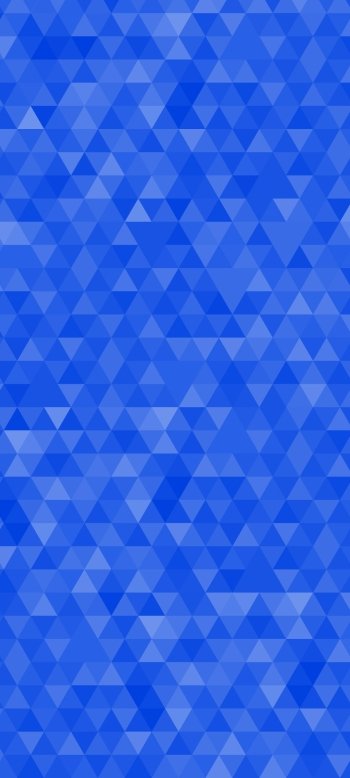 blue geometry pattern Abstract triangle abstract blue Phone Wallpaper