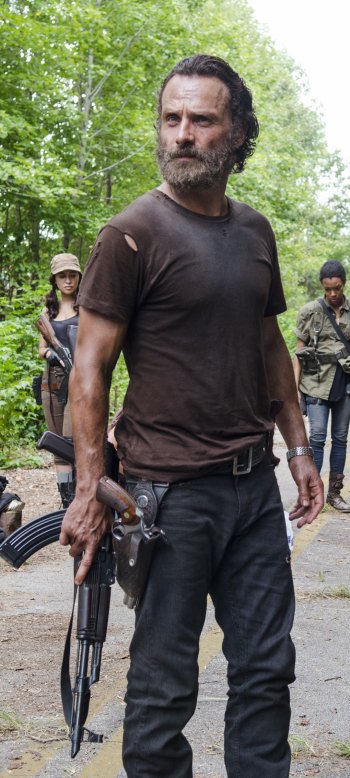 Rick Grimes TV Show The Walking Dead Phone Wallpaper