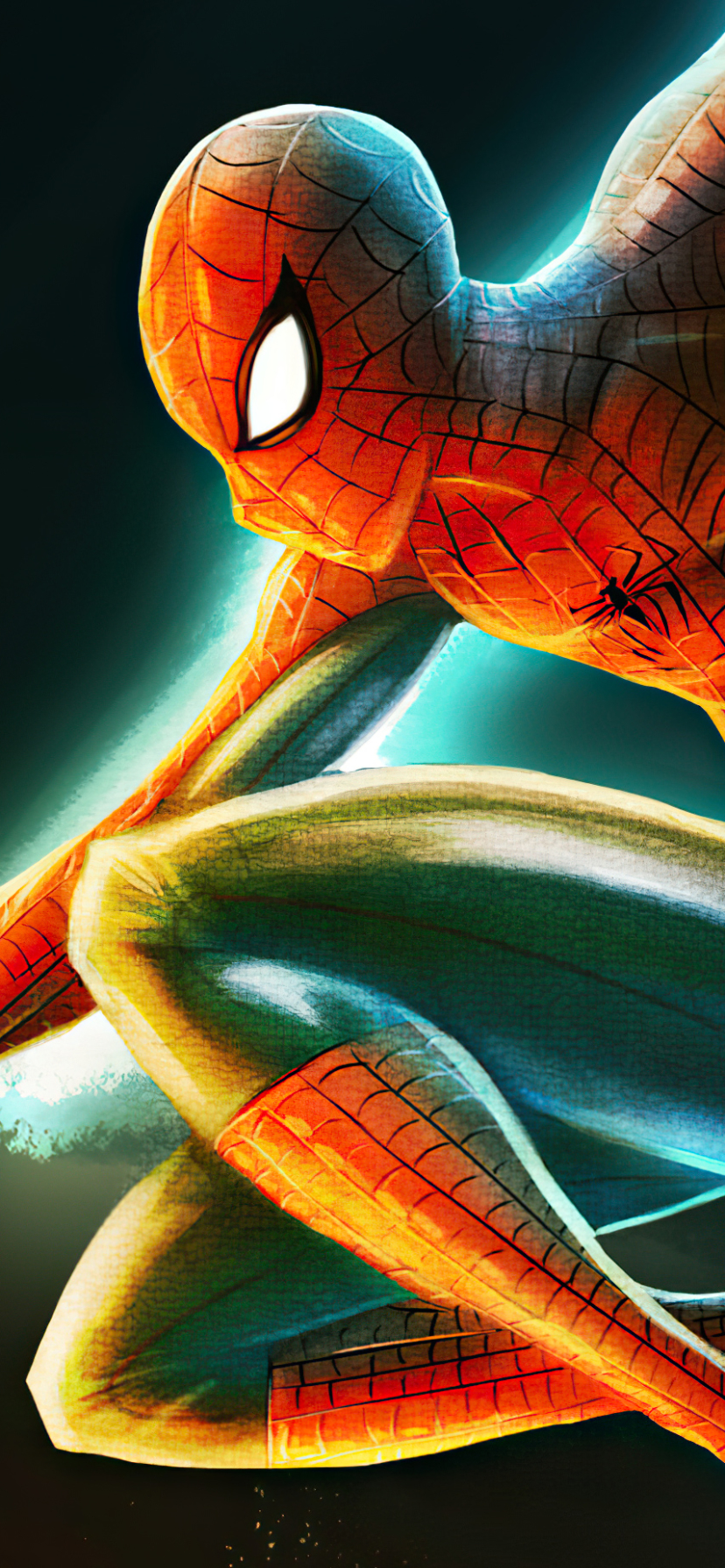 Spider-Man Phone Wallpaper by Daniele Ariuolo