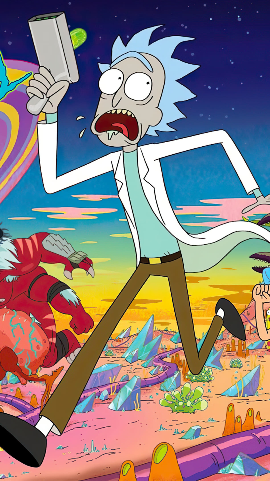 Rick Sanchez (Rick and Morty) Wallpaper iPhone Phone 4K #9150e