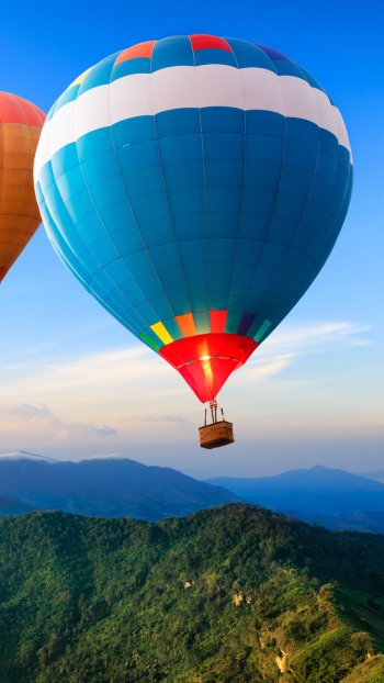 vehicle hot air balloon Phone Wallpaper