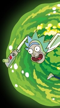 Rick and Morty Phone Wallpapers on WallpaperDog