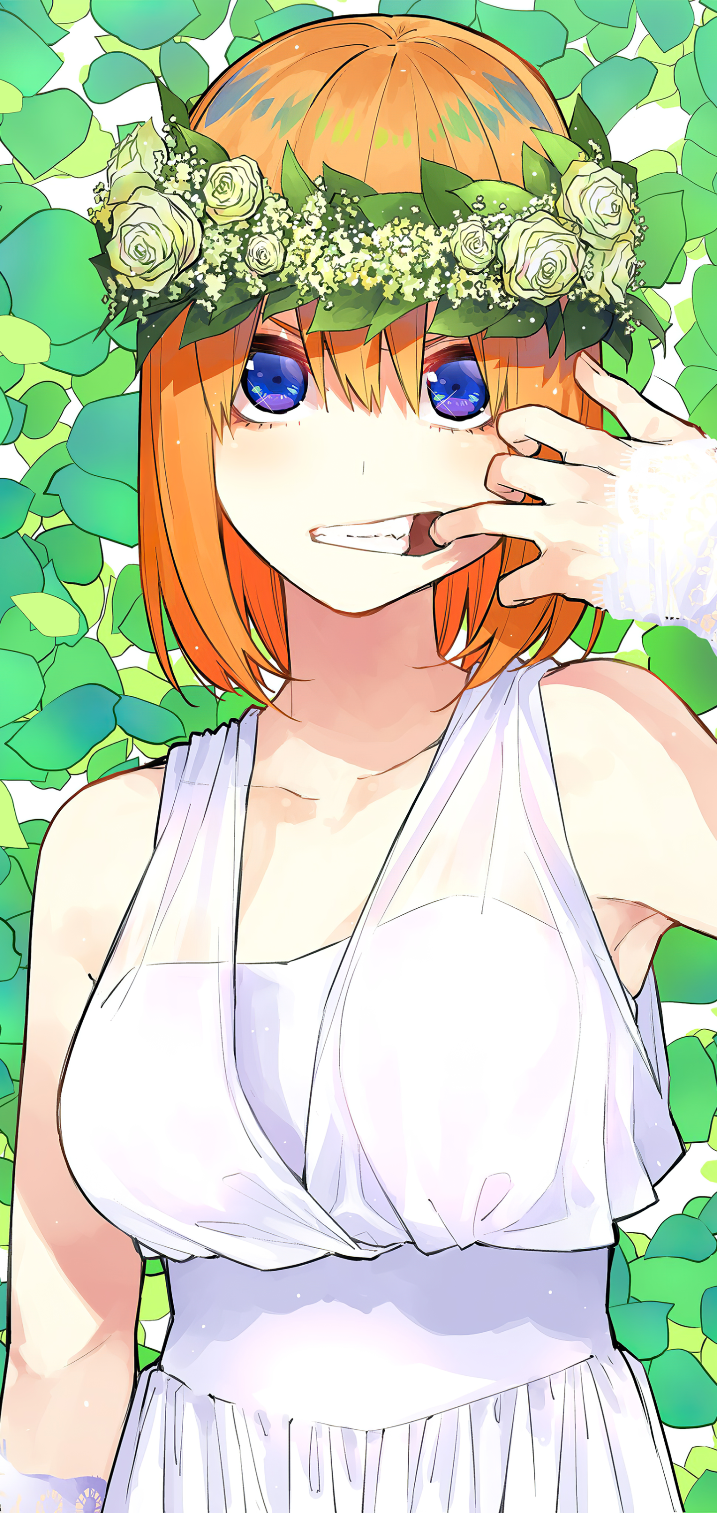 Download Yotsuba Nakano The Quintessential Quintuplets Anime Phone Wallpaper