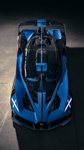 supercar vehicle Bugatti Bolide Phone Wallpaper