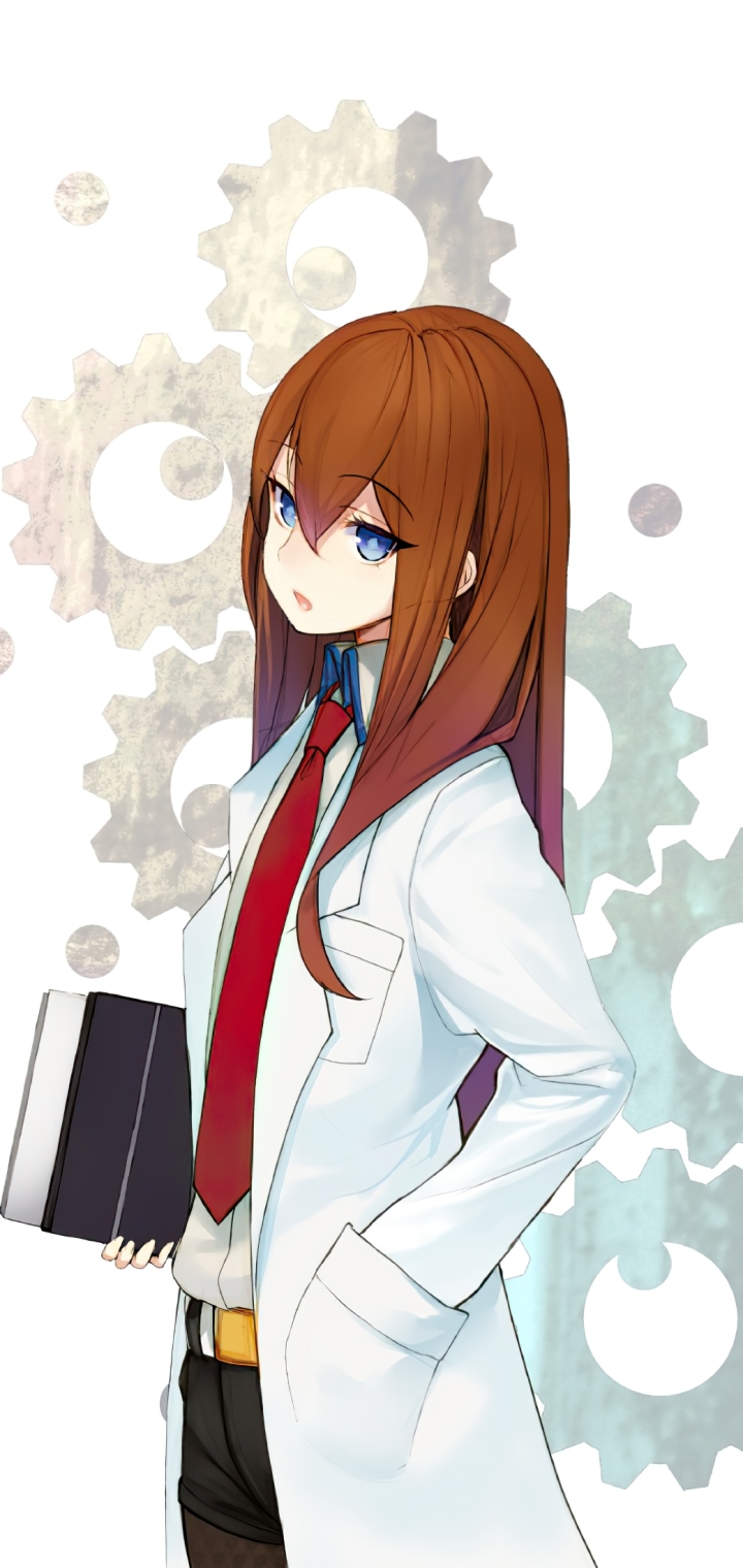 Anime Steins;Gate Phone Wallpaper by しらび