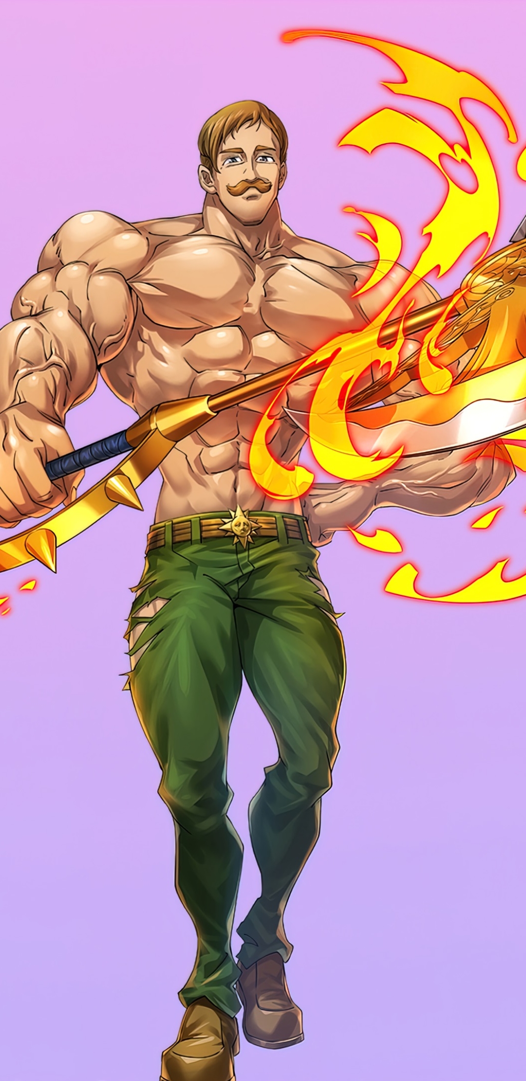 Escanor, anime, anime world, nanatsu no taizai, pecado do orgulho, HD phone  wallpaper