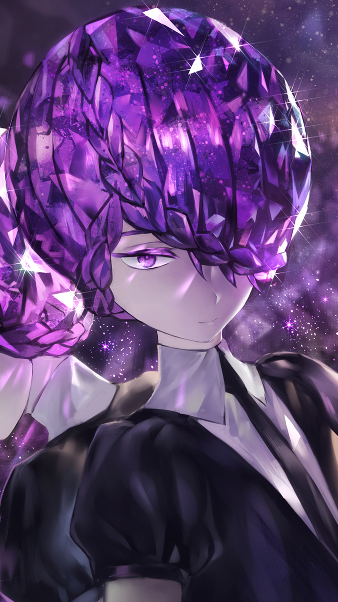 Garnet Drawing Anime Crystal Fan, amethyst, purple, gemstone, manga png |  PNGWing
