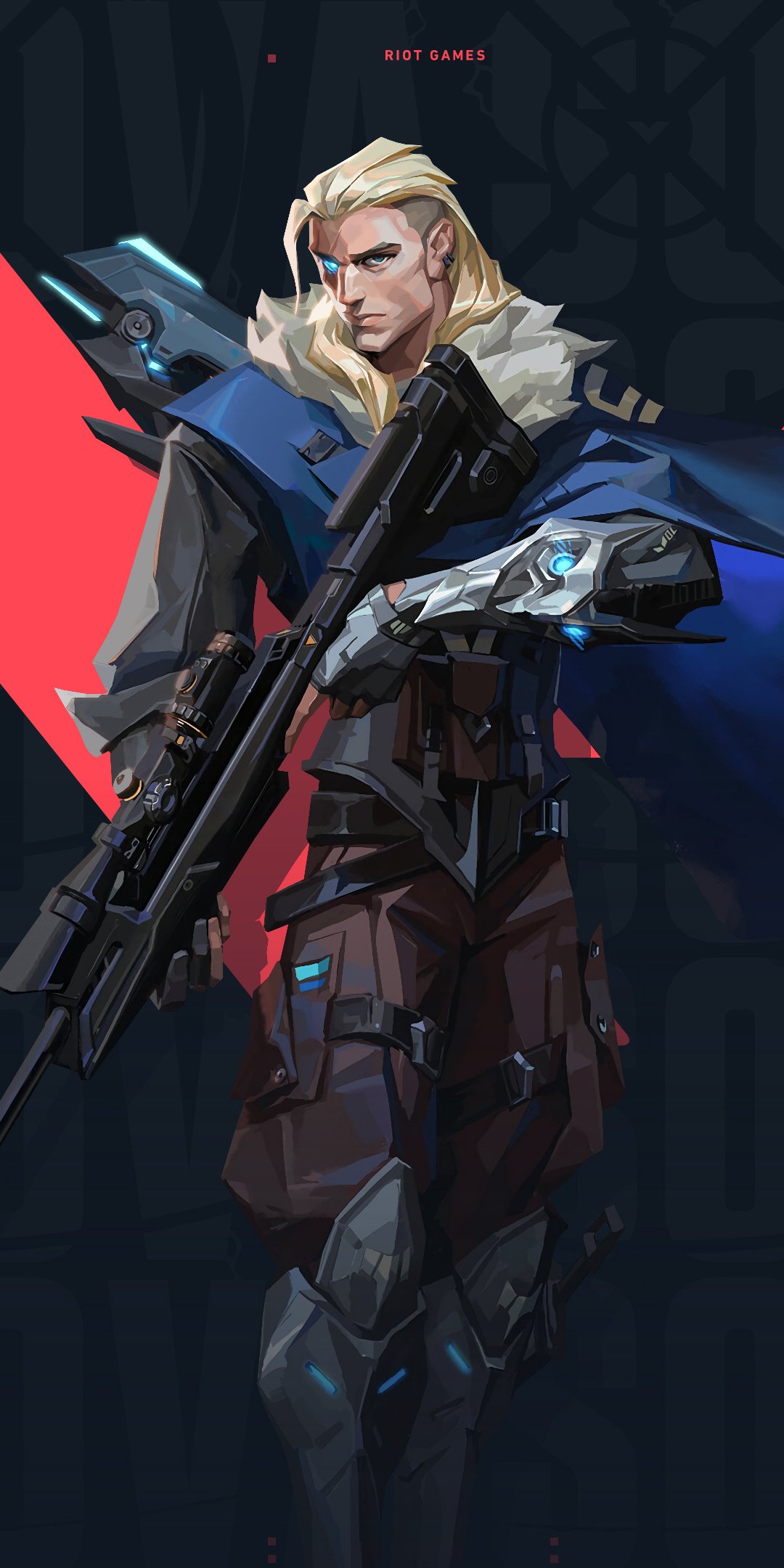Download Sova (Valorant) Video Game Valorant Phone Wallpaper