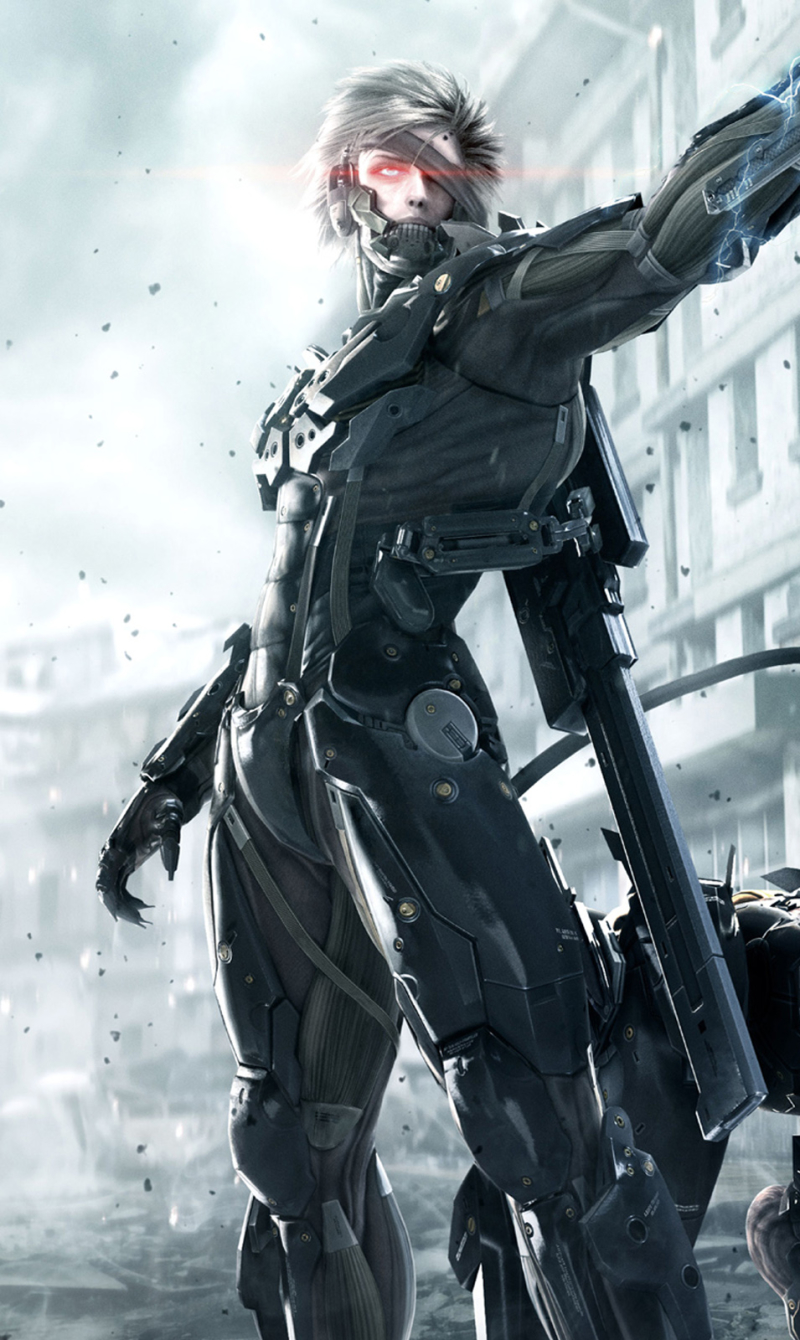 iPhone Android Metal Gear Solid Rising Revengeance Phone Live Wallpaper