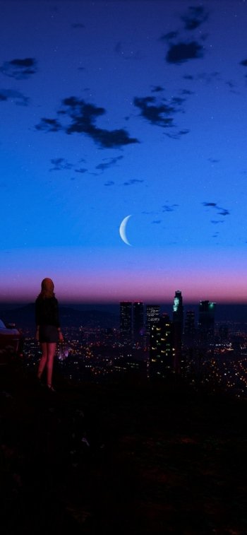 sky video game Grand Theft Auto V Phone Wallpaper