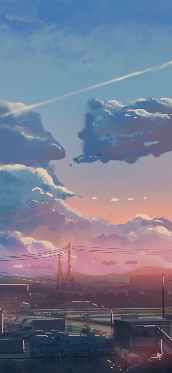cloud fantasy landscape fantasy landscape Phone Wallpaper