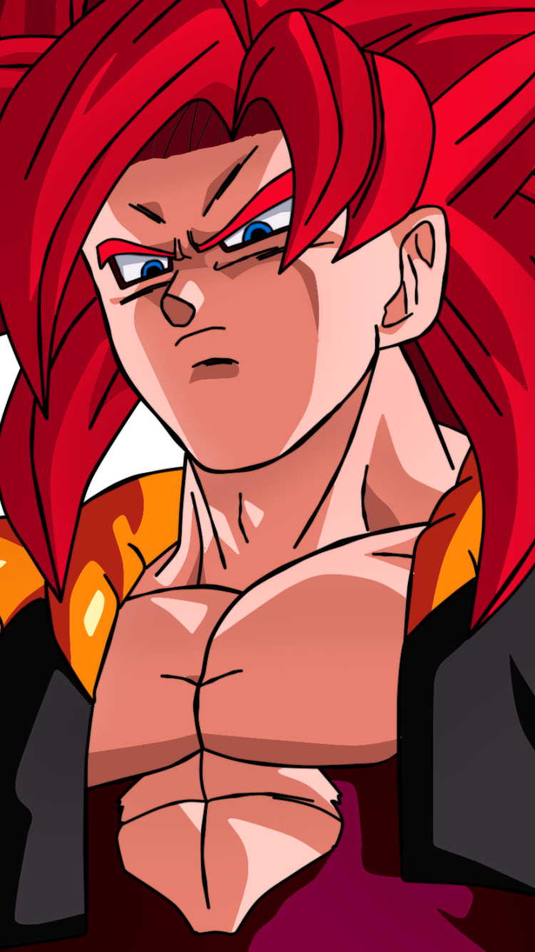 Gogeta SSJ4 by Pablo Riquelme