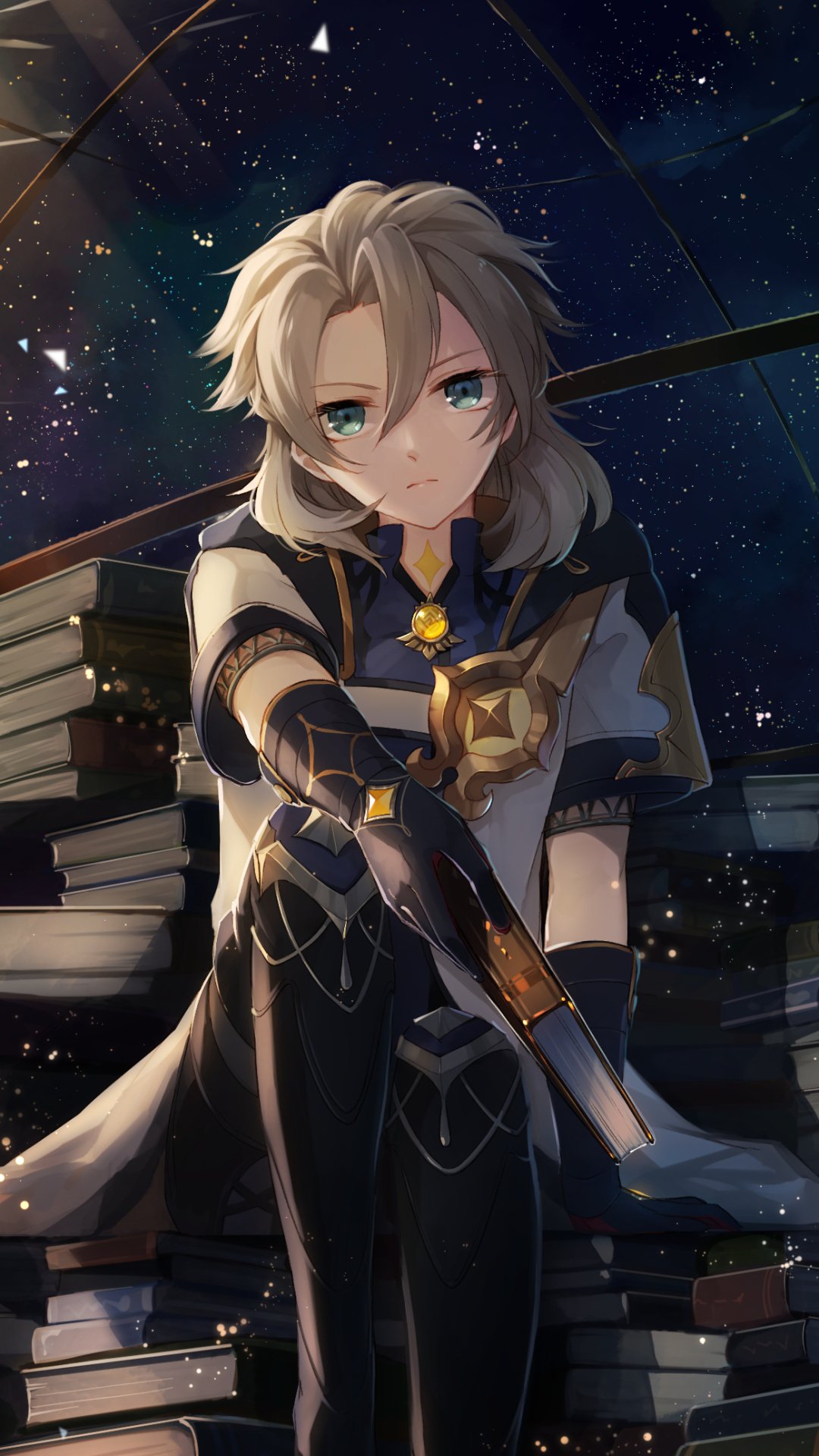 Download Albedo (Genshin Impact) Video Game Genshin Impact Phone Wallpaper