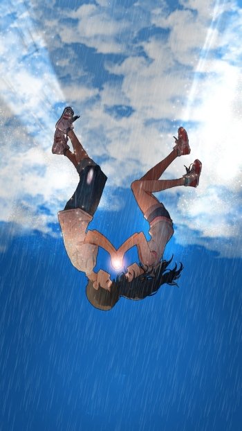 Hodaka Morishima Hina Amano Anime Weathering with You Phone Wallpaper