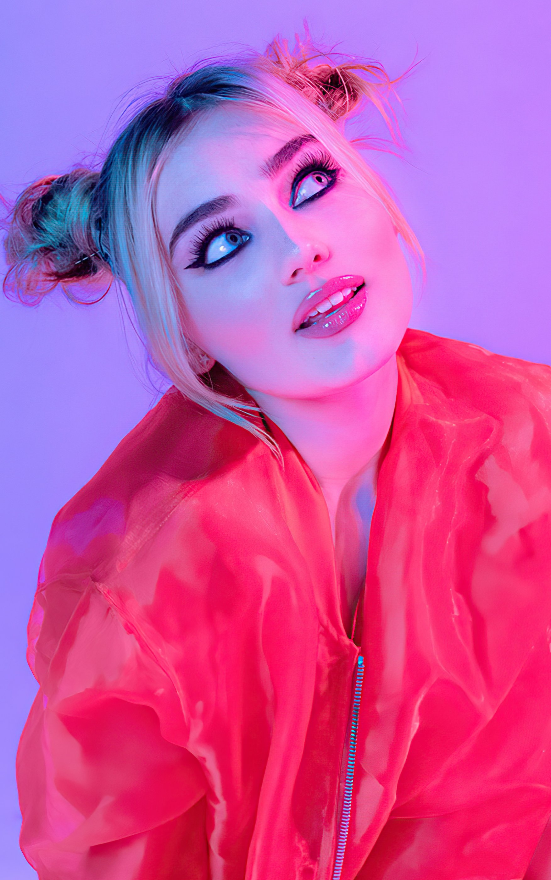 Download Blonde Actress American Celebrity Meg Donnelly Phone Wallpaper