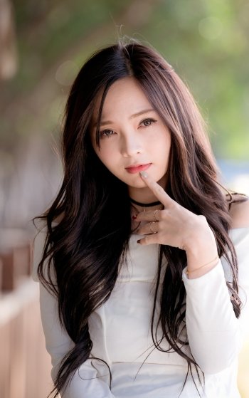 brunette model woman asian Phone Wallpaper