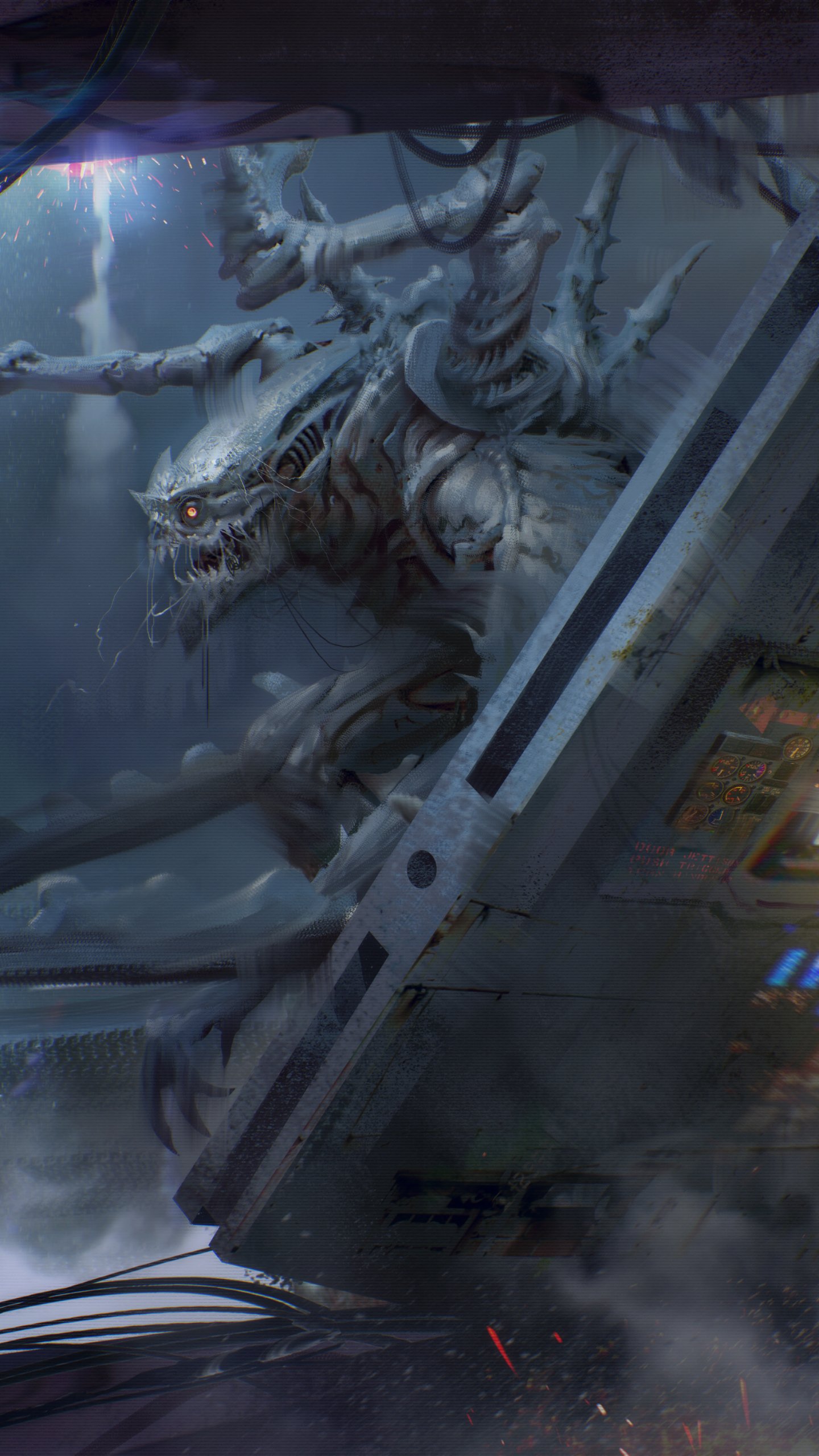 Download Dark Demon Phone Wallpaper