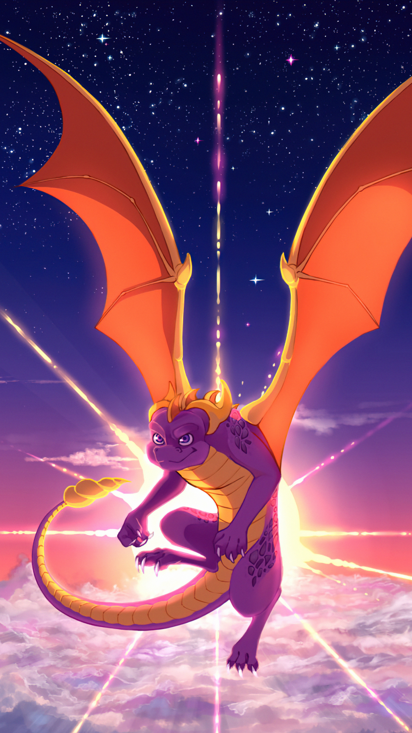 Spyro the Dragon Phone Wallpaper by coline EMANUEL