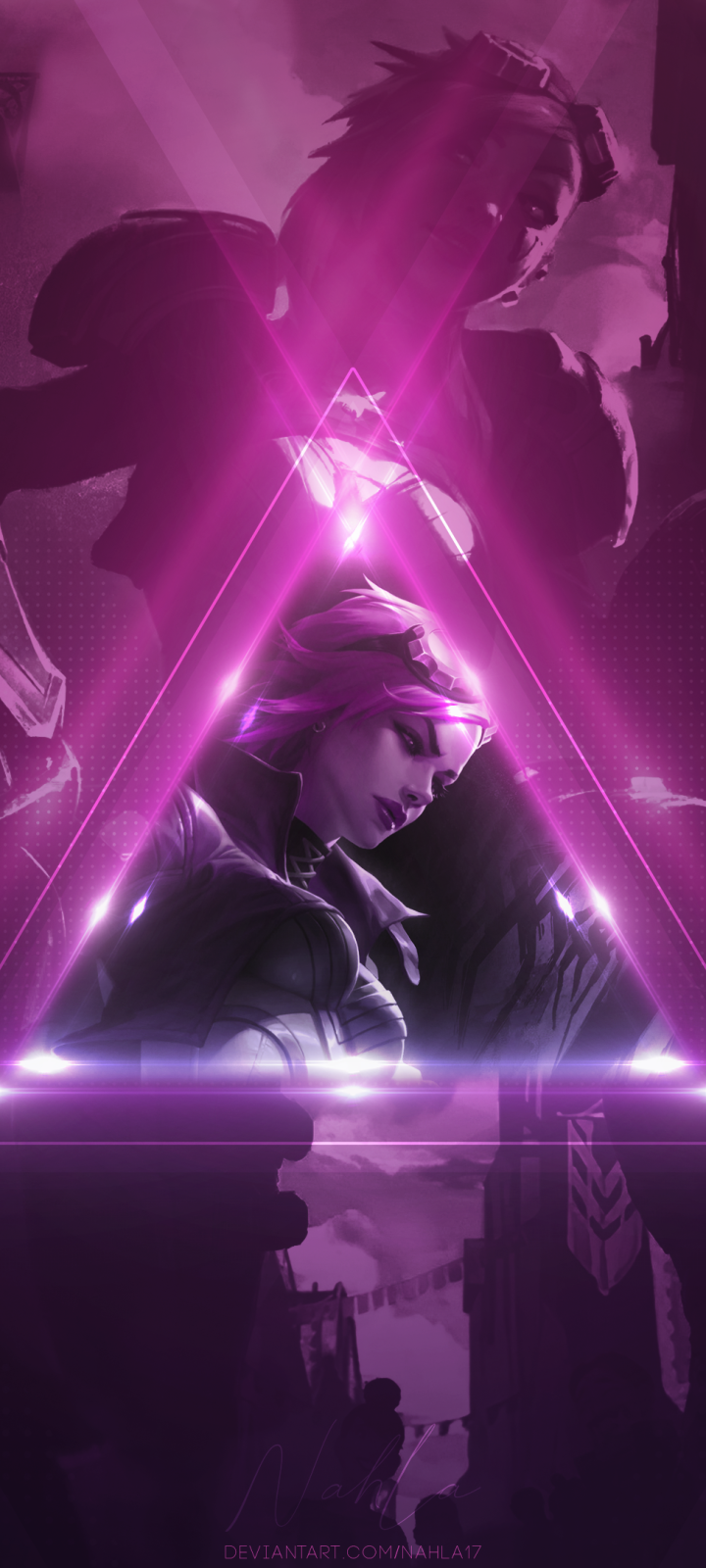 Download VI (League Of Legends) Video Game League Of Legends Phone Wallpaper