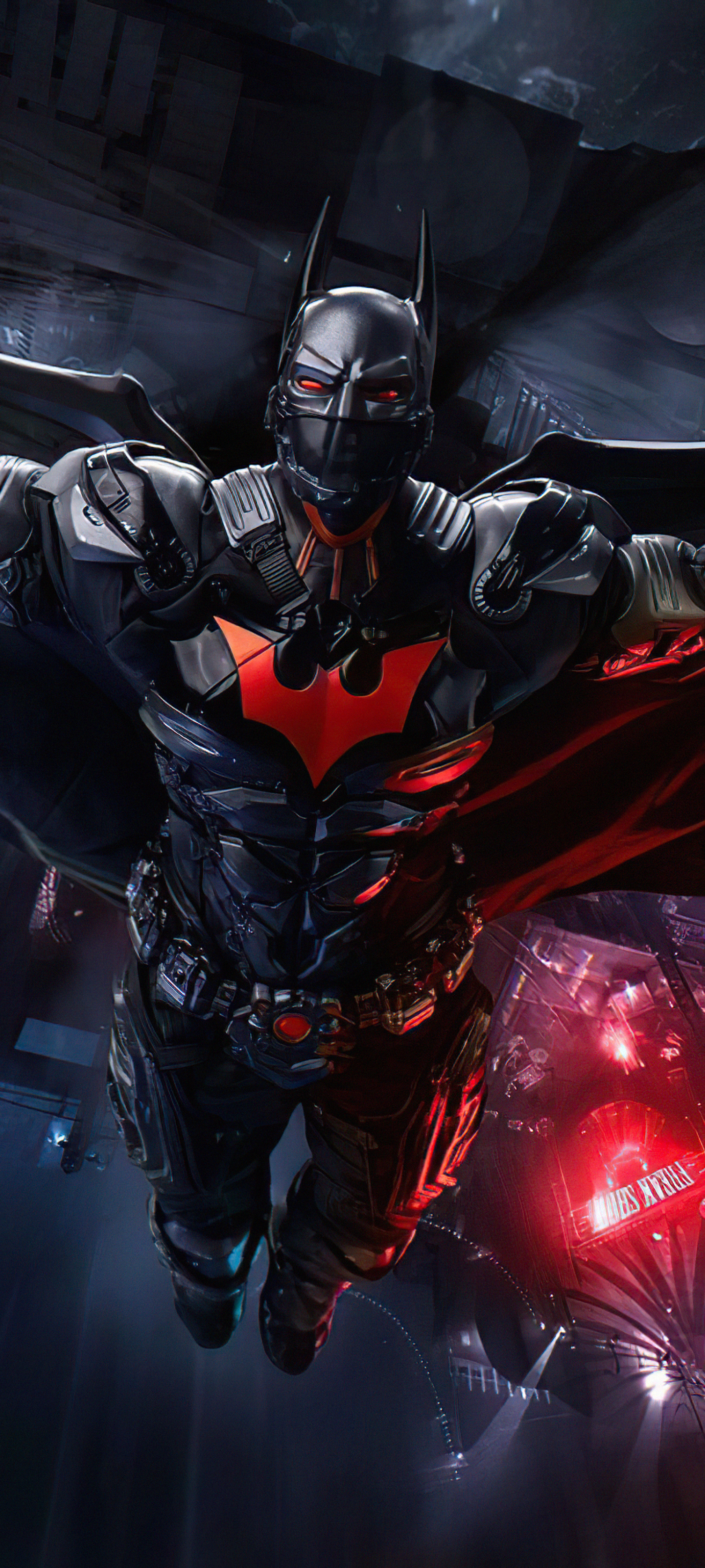 iPhone Wallpaper - Batman Beyond  Batman wallpaper, Batman comic wallpaper,  Batman beyond