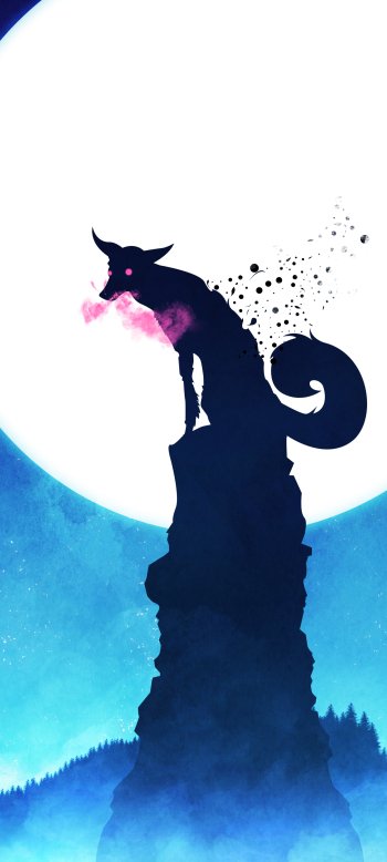 fantasy fox Phone Wallpaper
