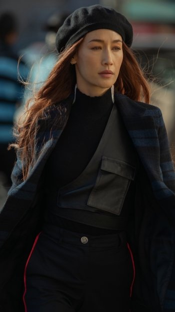 Maggie Q movie The Protégé Phone Wallpaper