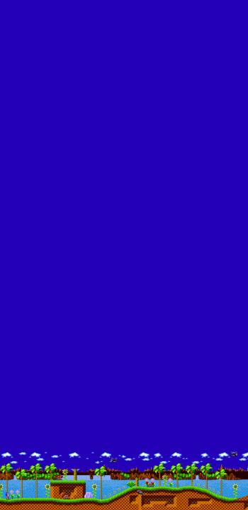 video game Sonic the Hedgehog (1991) Phone Wallpaper