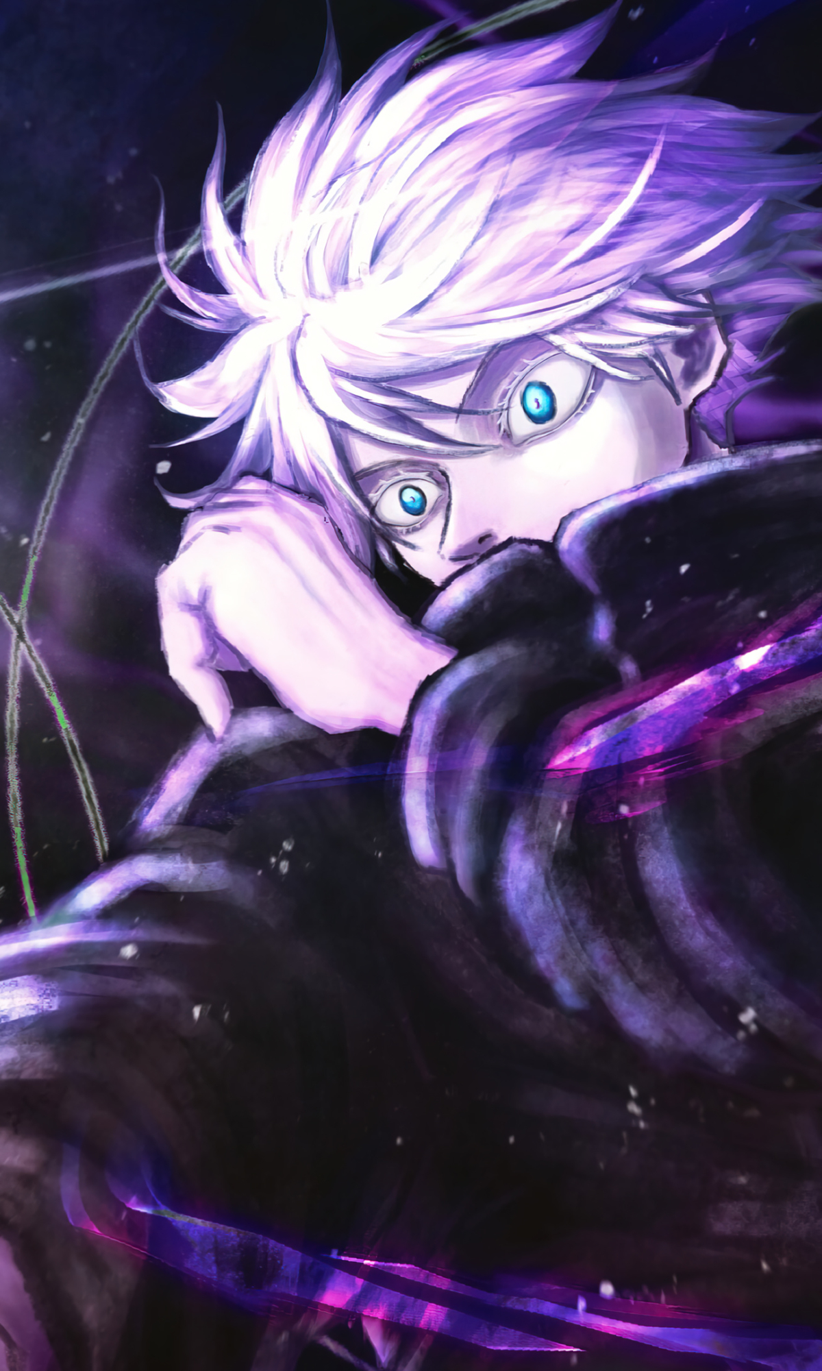 Anime Hunter x Hunter, Killua Zoldyck, 1200x2000 Phone HD Wallpaper