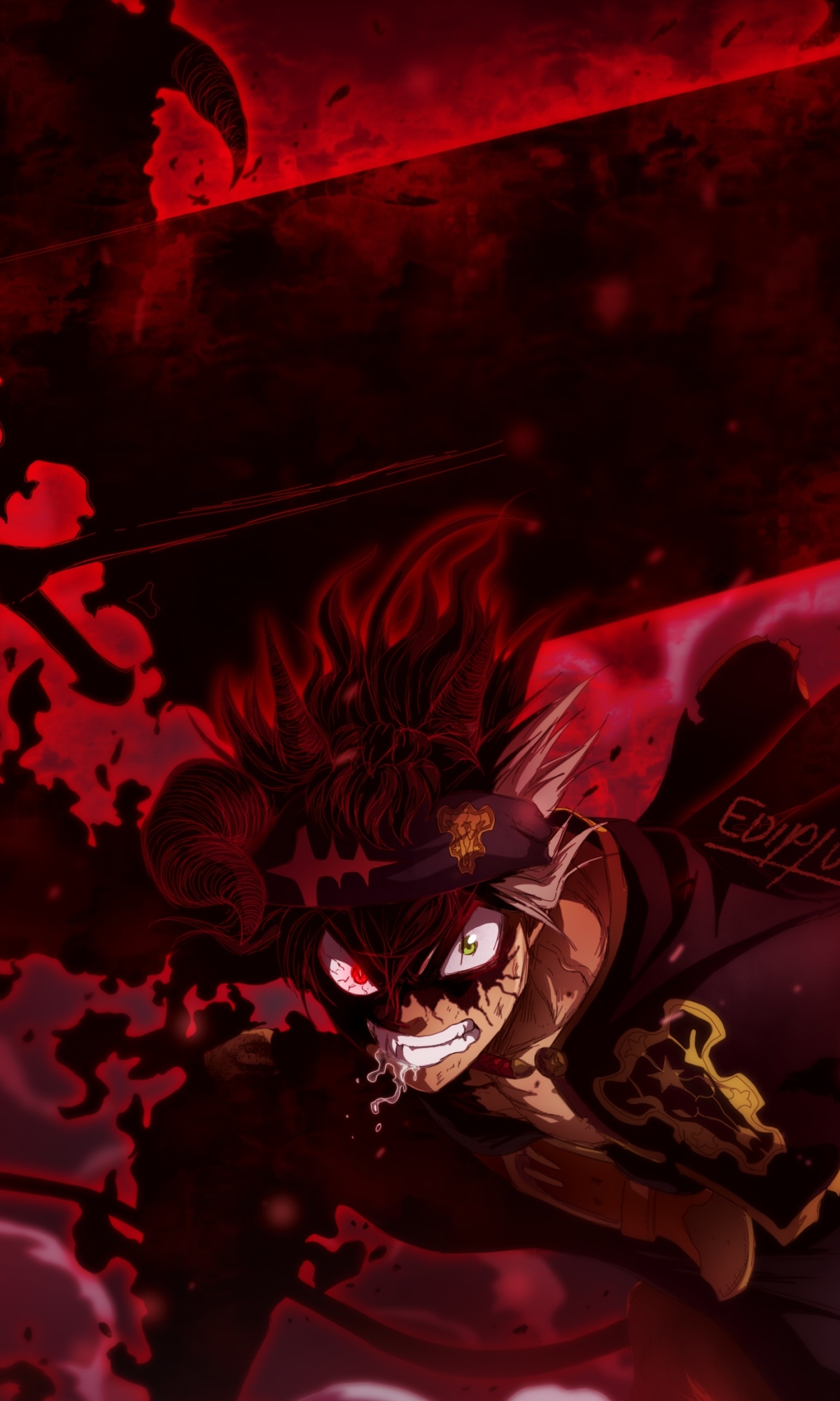 Black Clover Asta, black asta HD phone wallpaper