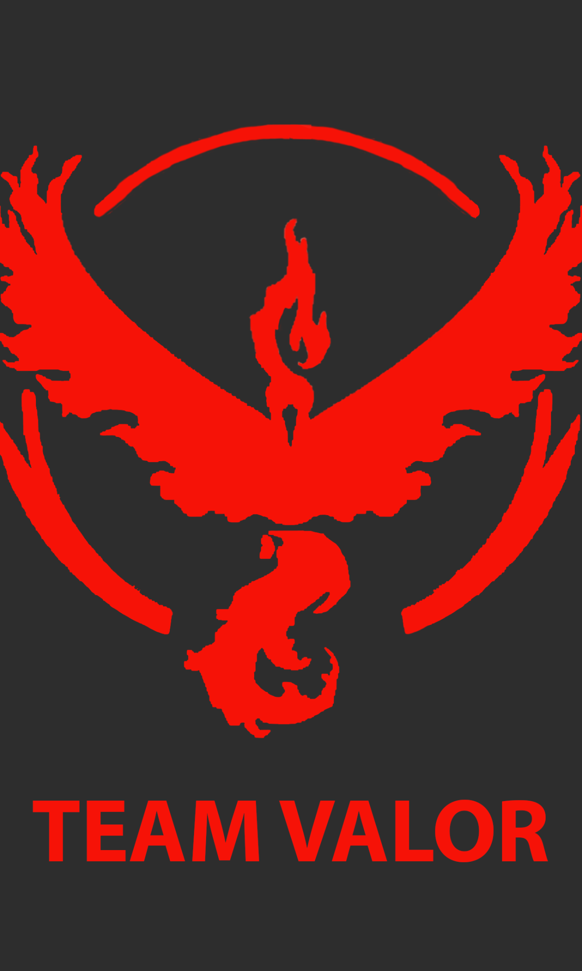 Download Team Valor Moltres (Pokémon) Pokemon Video Game Pokemon Go Phone Wallpaper