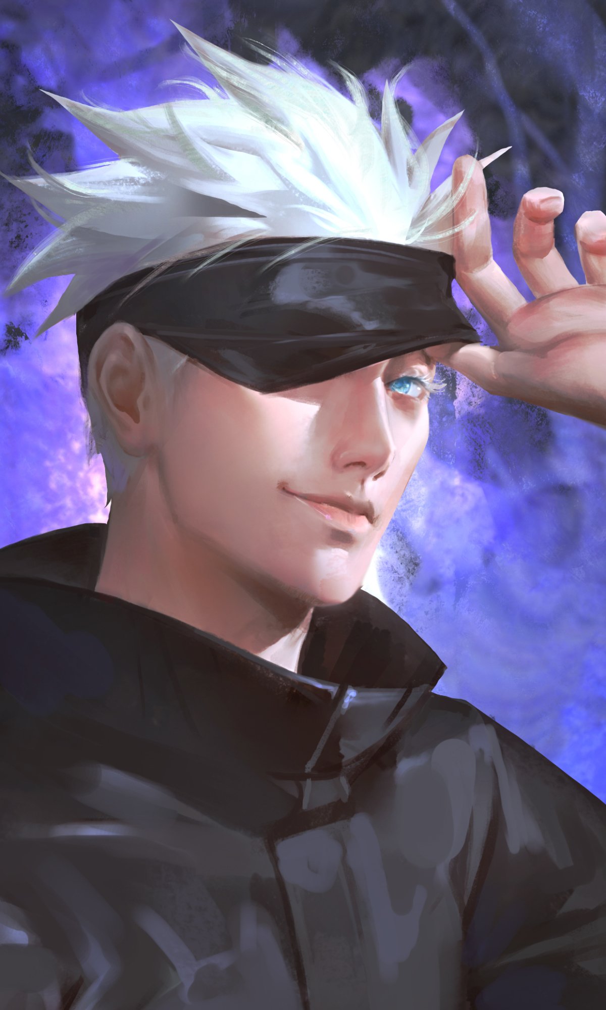 Download Satoru Gojo Anime Jujutsu Kaisen Phone Wallpaper