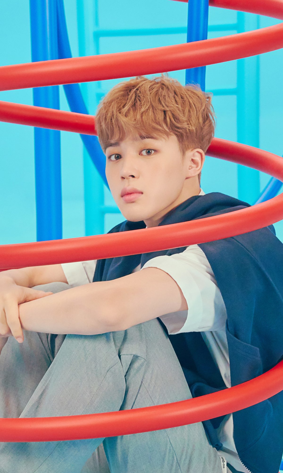 Download K-pop Singer Jimin (Park Jimin) Music BTS Phone Wallpaper