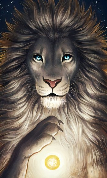 fantasy lion Phone Wallpaper