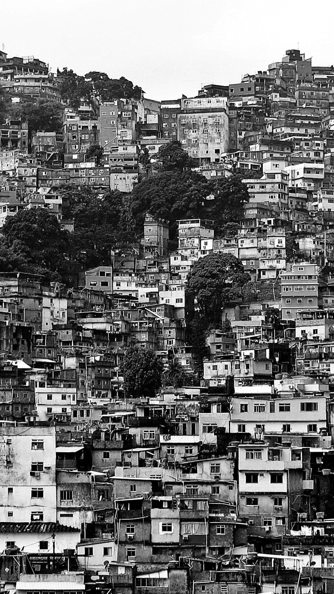 Slums in Favela, Brazil