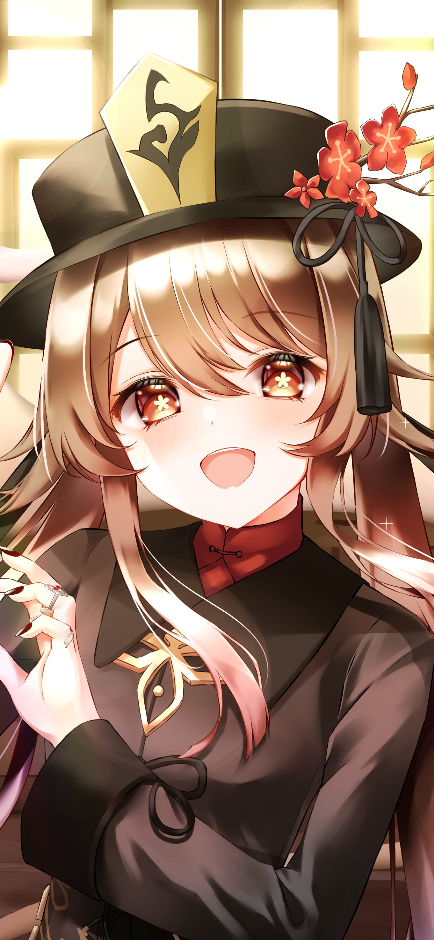 Download Hu Tao Video Game Genshin Impact Phone Wallpaper