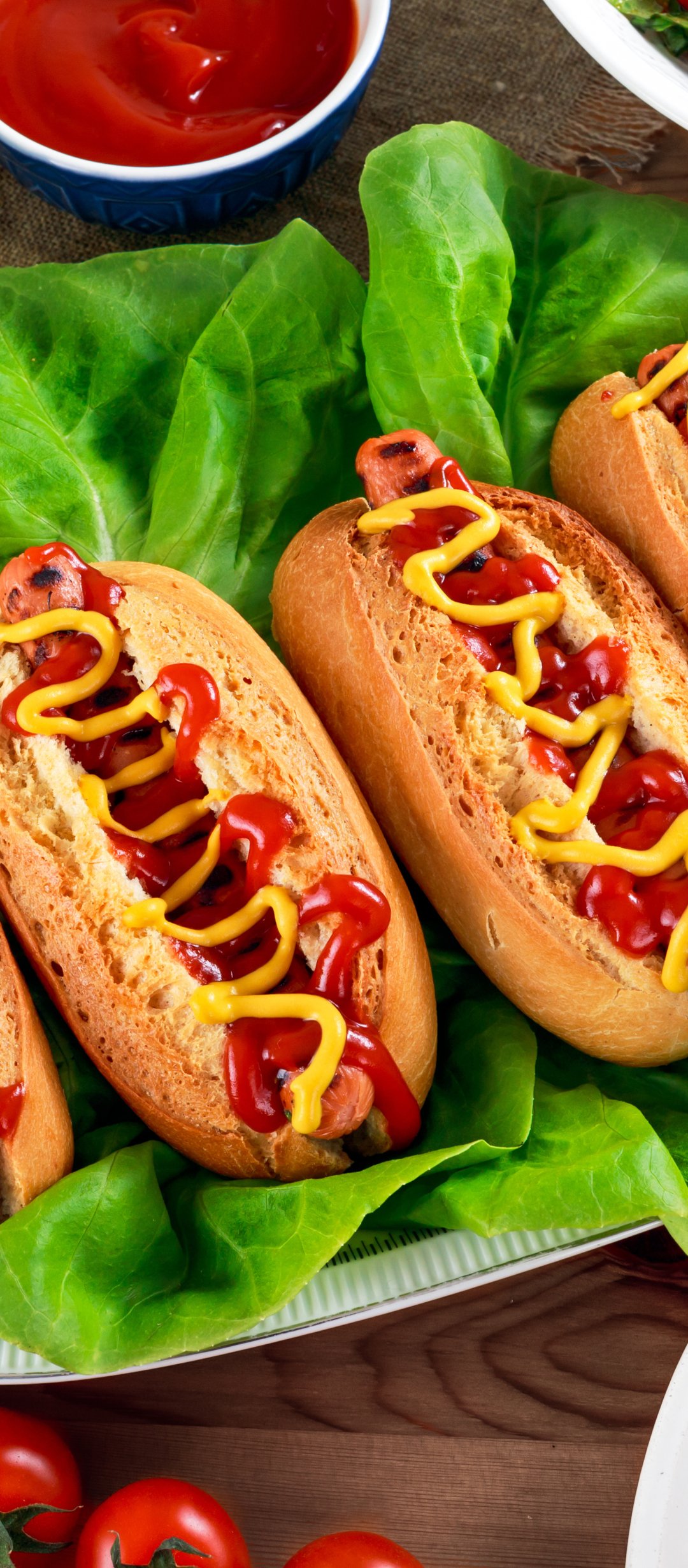 Download Food Hot Dog Phone Wallpaper - Mobile Abyss