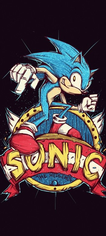 video game Sonic the Hedgehog Phone Wallpaper