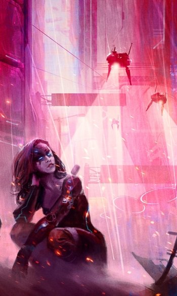 futuristic cyborg Sci Fi cyberpunk Phone Wallpaper